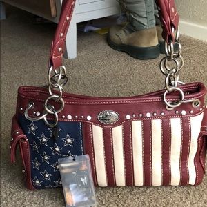 NEW Montana West American Leather Hand Bag